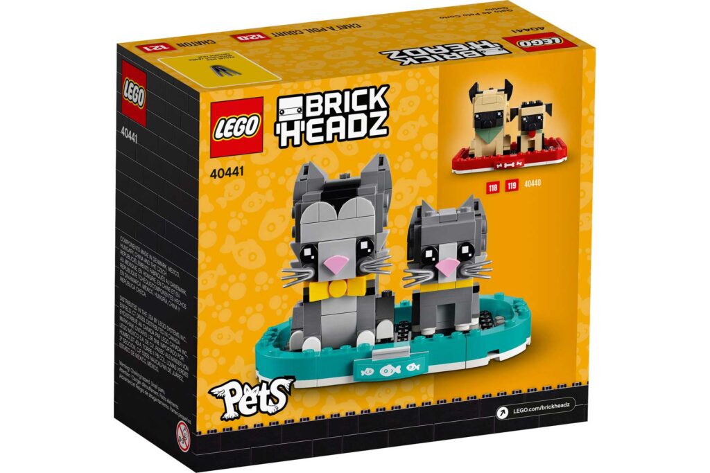 LEGO 40441 - Kortharige kat en kitten - Afbeelding 6