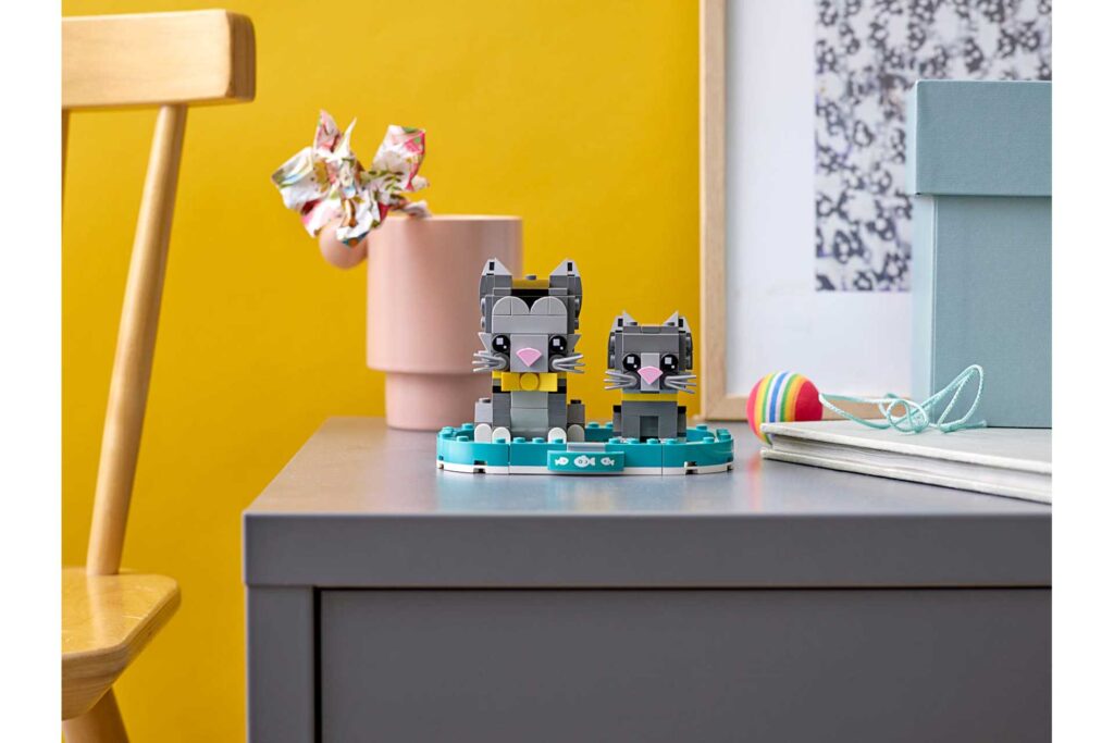 LEGO 40441 - Kortharige kat en kitten - Afbeelding 5