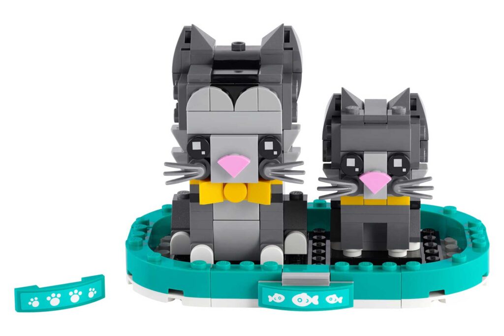 LEGO 40441 - Kortharige kat en kitten - Afbeelding 2