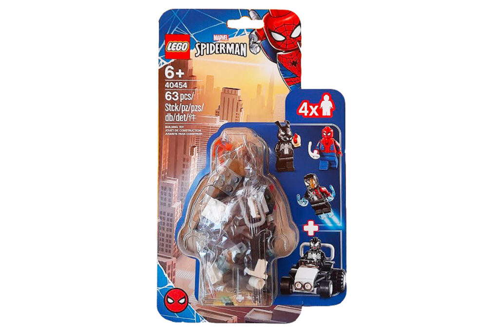LEGO 40454 Marvel Spider-Man versus Venom en Iron Venom