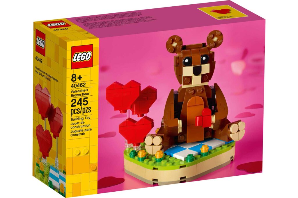 LEGO 40462 Seasonal Bruine valentijnsbeer