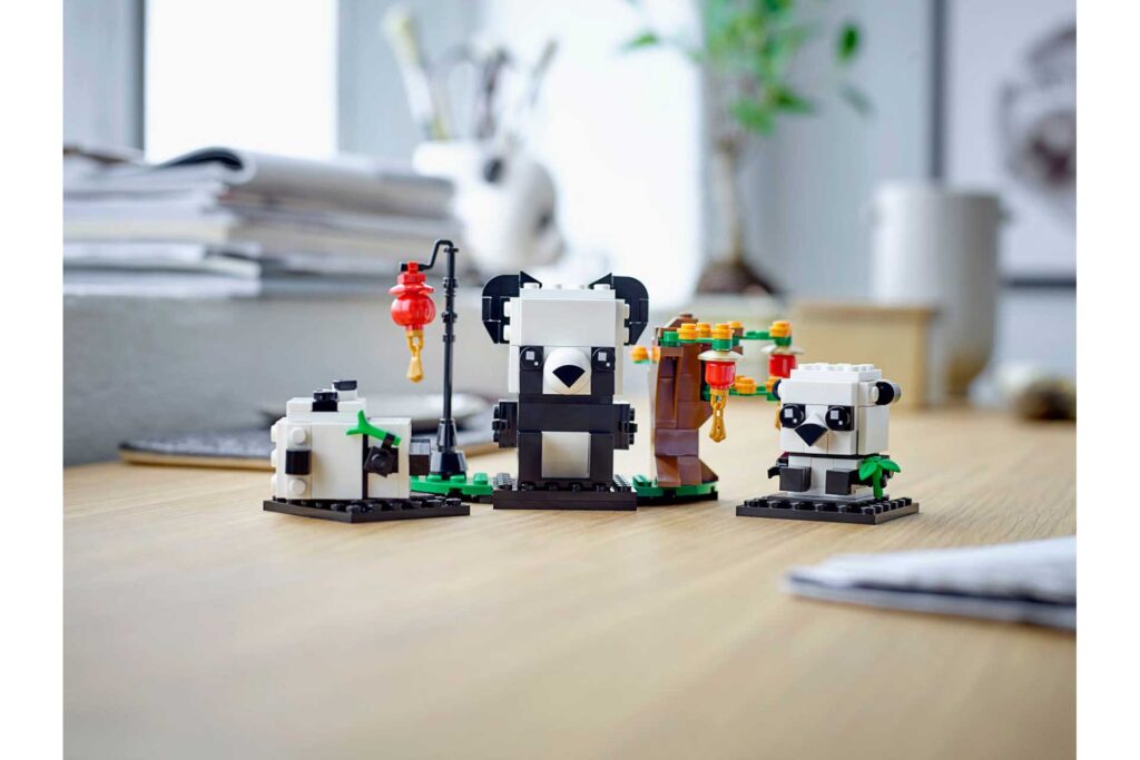 LEGO 40466 Panda's voor Chinees nieuwjaar - Afbeelding 5