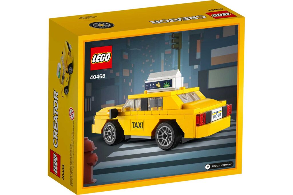 LEGO 40468 Taxi - Afbeelding 3