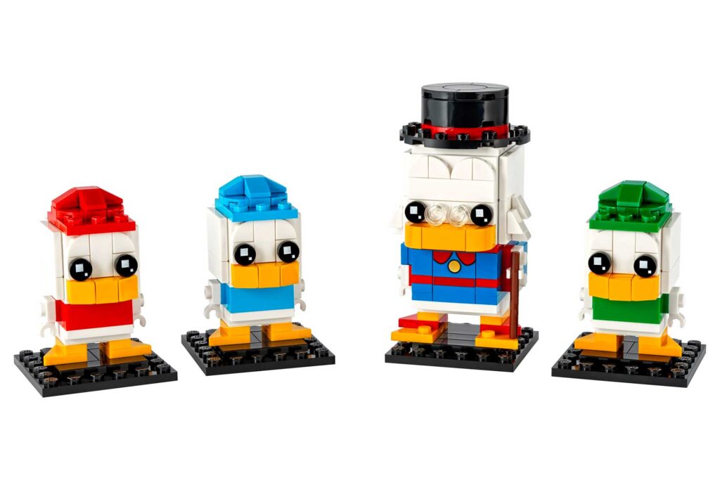 LEGO 40477 BrickHeadz Dagobert Duck, Kwik, Kwek en Kwak - Afbeelding 5