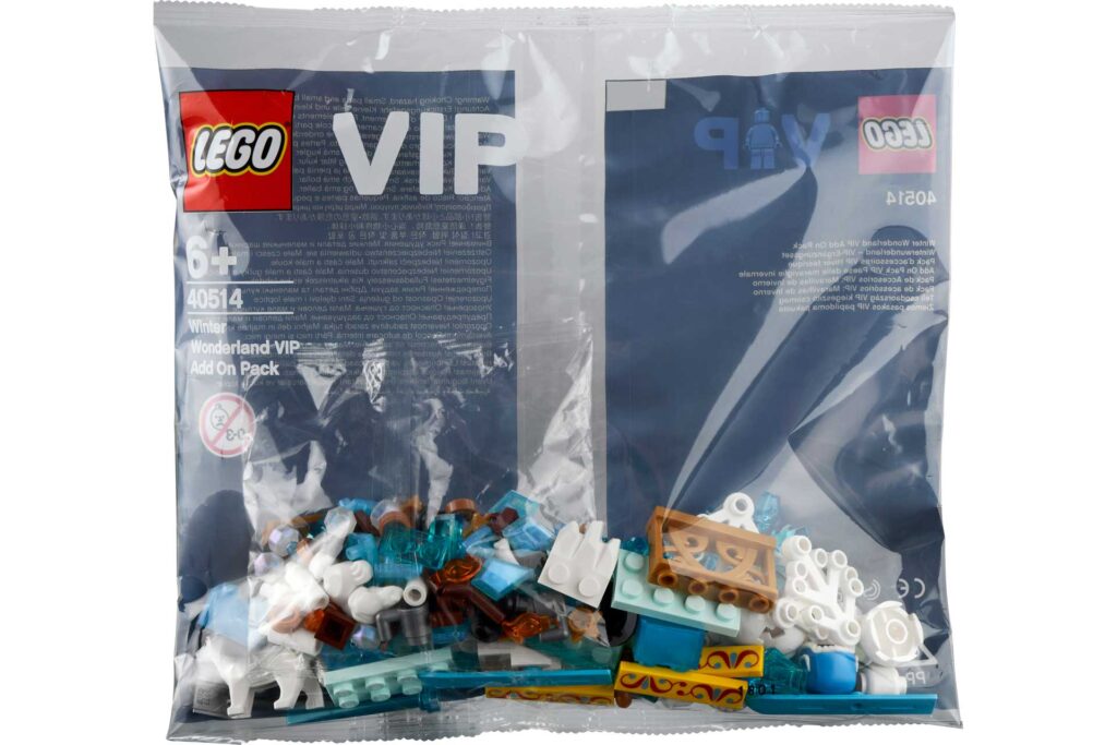 LEGO 40514 VIP Winters VIP-uitbreidingspakket polybag - Afbeelding 2