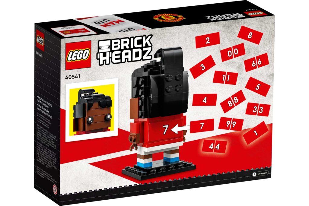 LEGO 40541 Brickheadz Manchester United - Afbeelding 2