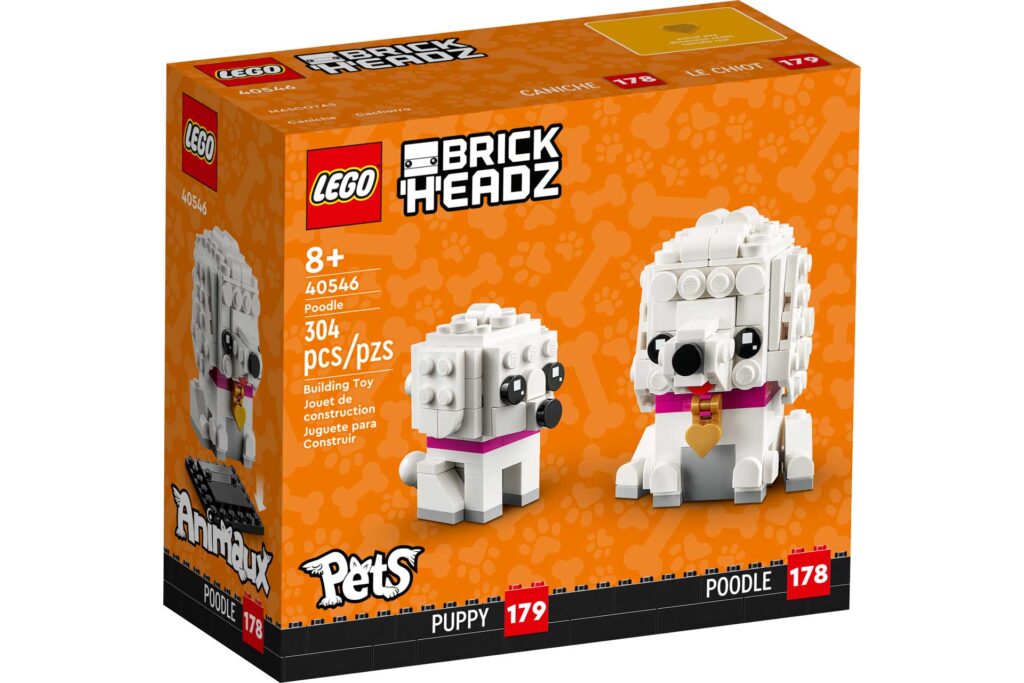 LEGO 40546 BrickHeadz Poedel