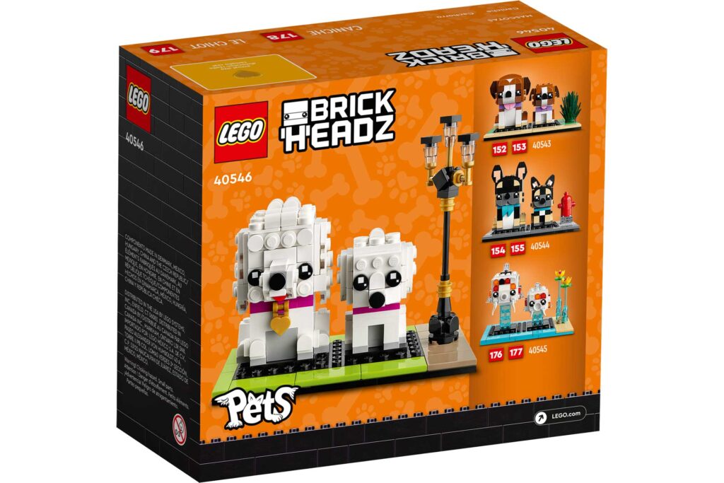 LEGO 40546 BrickHeadz Poedel - Afbeelding 6