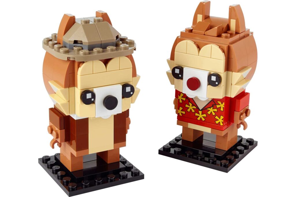 LEGO 40550 BrickHeadz Knabbel & Babbel - Afbeelding 3