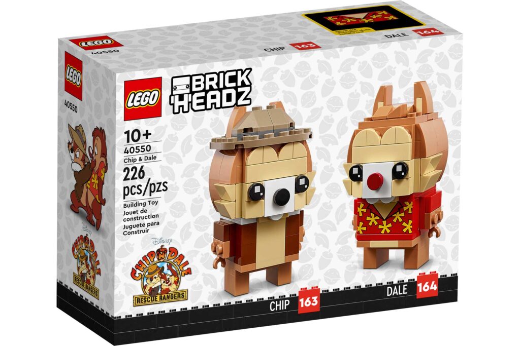LEGO 40550 BrickHeadz Knabbel & Babbel