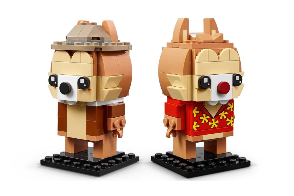 LEGO 40550 BrickHeadz Knabbel & Babbel - Afbeelding 5
