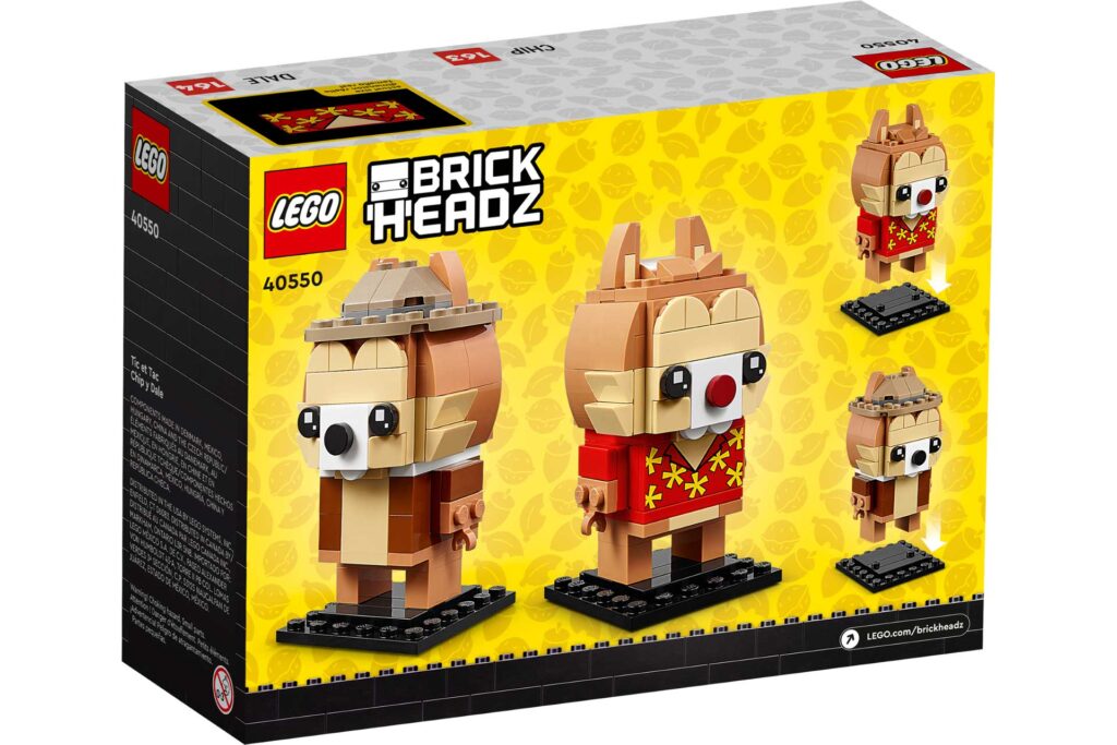 LEGO 40550 BrickHeadz Knabbel & Babbel - Afbeelding 8
