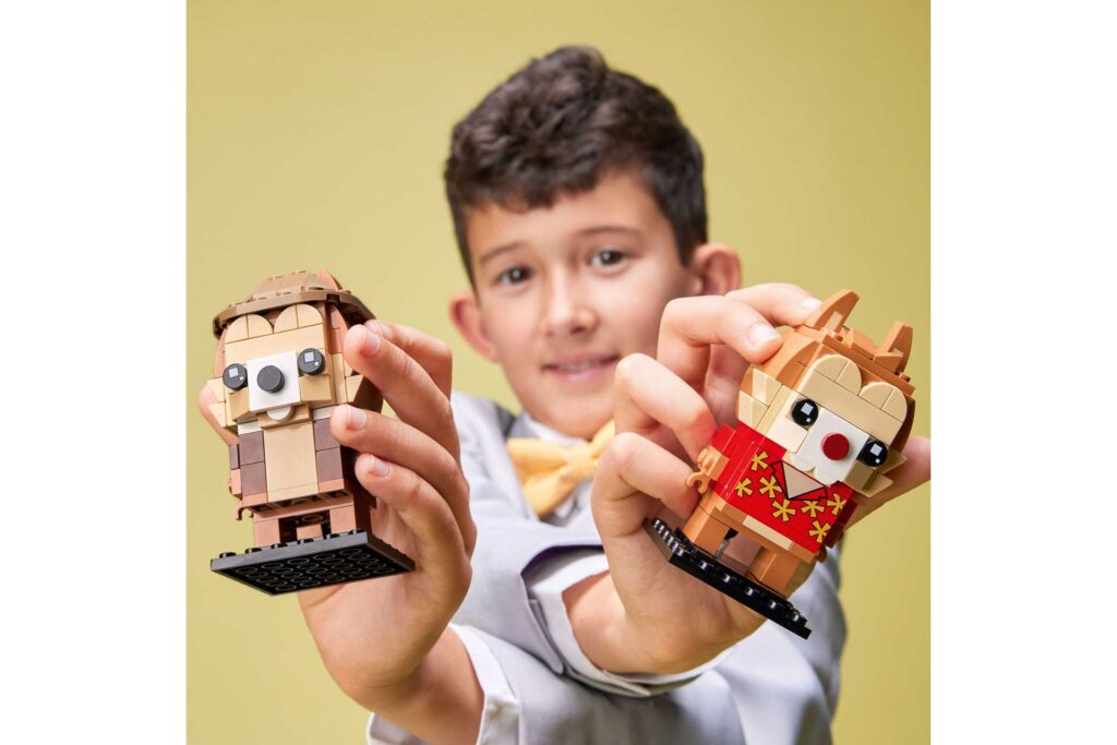 LEGO 40550 BrickHeadz Knabbel & Babbel - Afbeelding 2