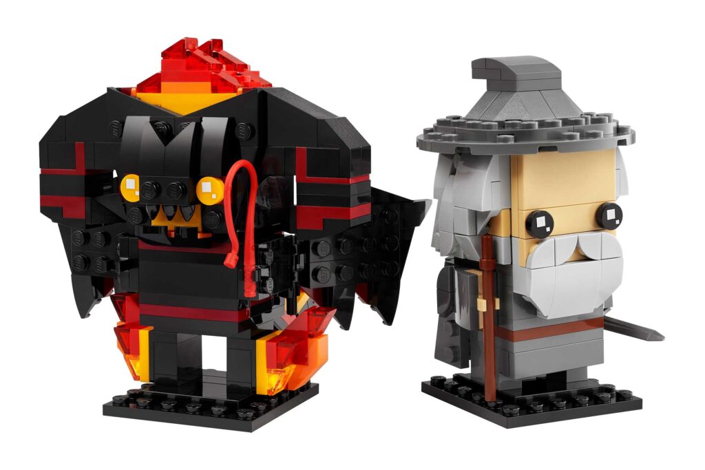 LEGO 40631 Brickheadz Gandalf & Balrog - Afbeelding 5