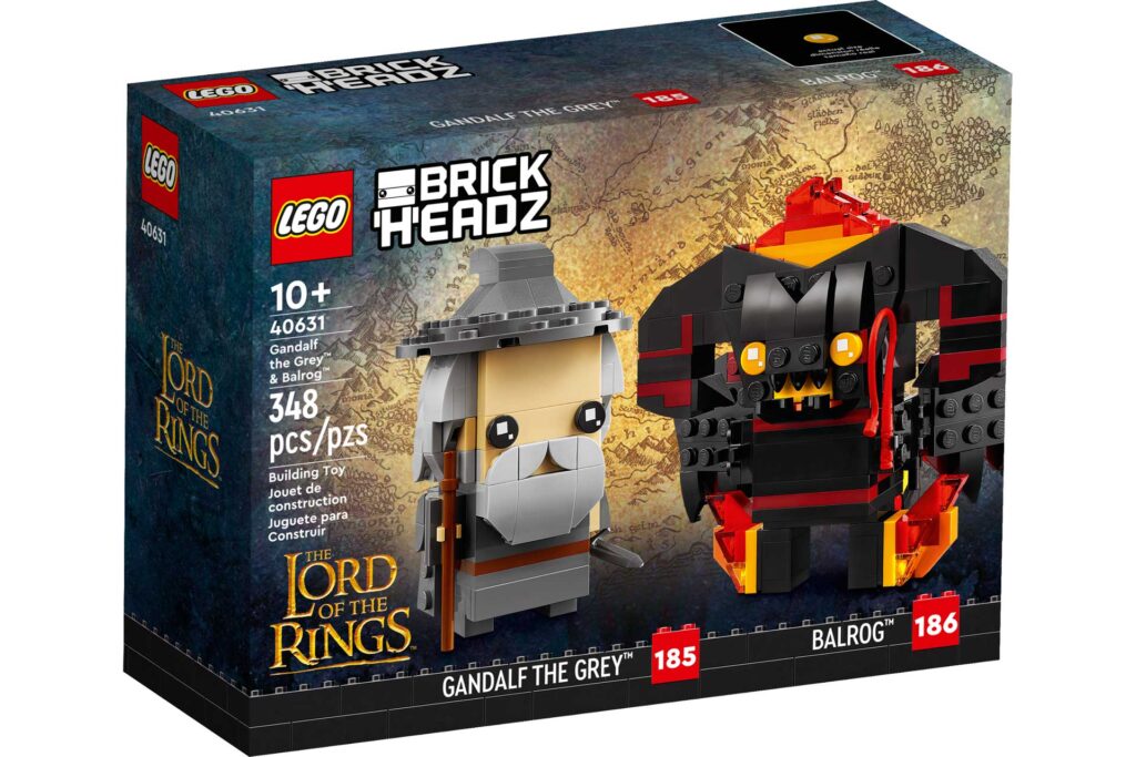 LEGO 40631 Brickheadz Gandalf & Balrog