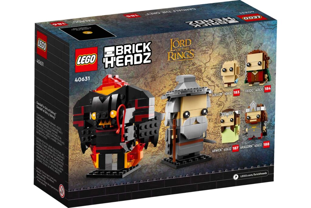 LEGO 40631 Brickheadz Gandalf & Balrog - Afbeelding 3