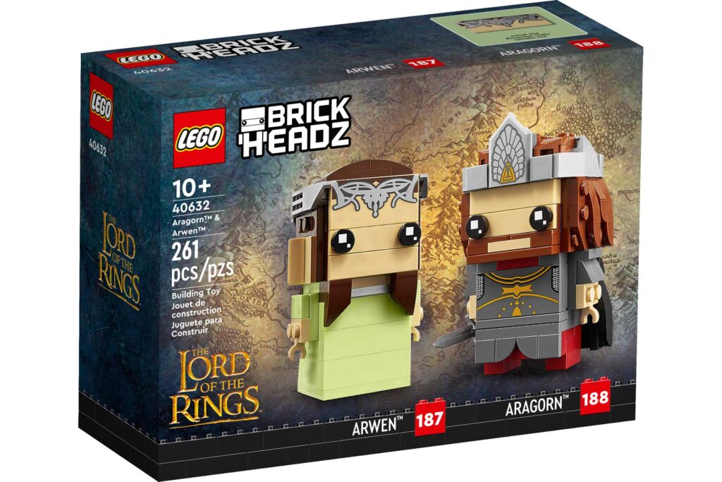 LEGO 40632 Brickheadz Aragorn & Arwen