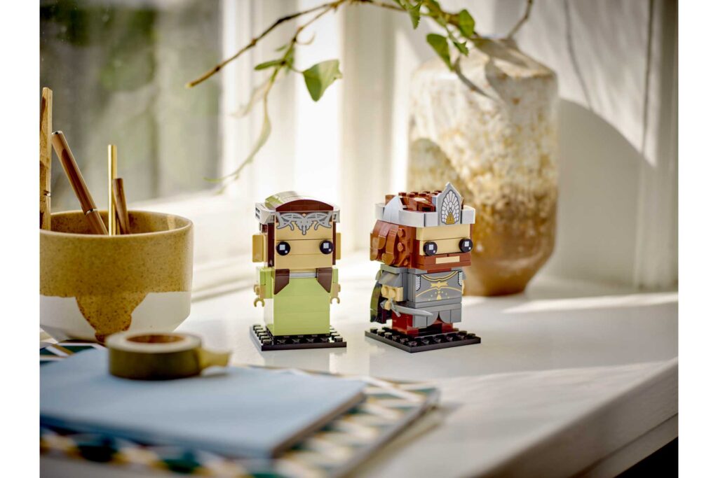 LEGO 40632 Brickheadz Aragorn & Arwen - Afbeelding 5