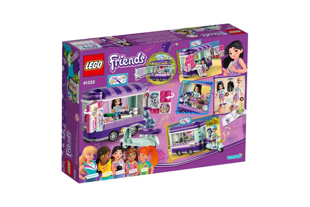 LEGO 41332 Friends Emma's kunstkraam - Afbeelding 2