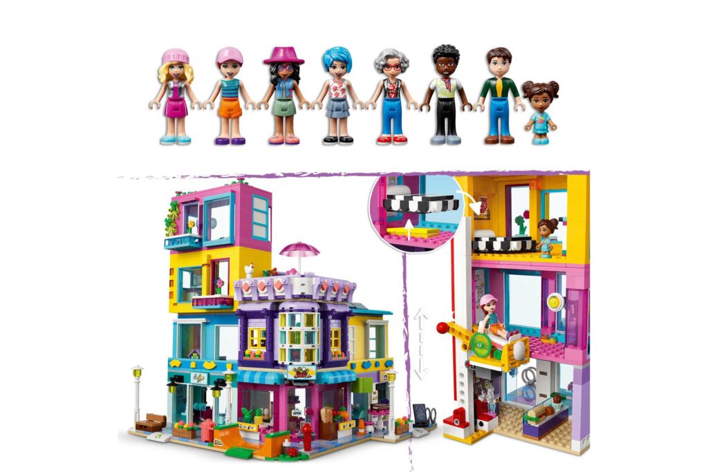LEGO 41704 Friends Hoofdstraatgebouw - Afbeelding 6