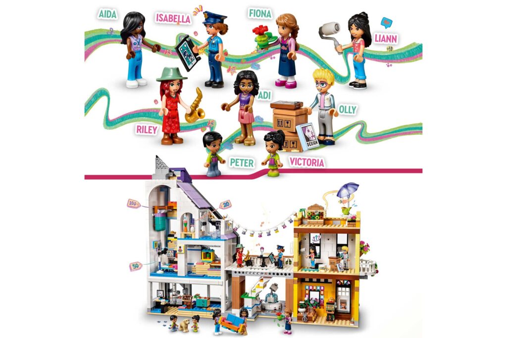 LEGO 41732 Friends Bloemen- en decoratiewinkel in de stad - Afbeelding 15