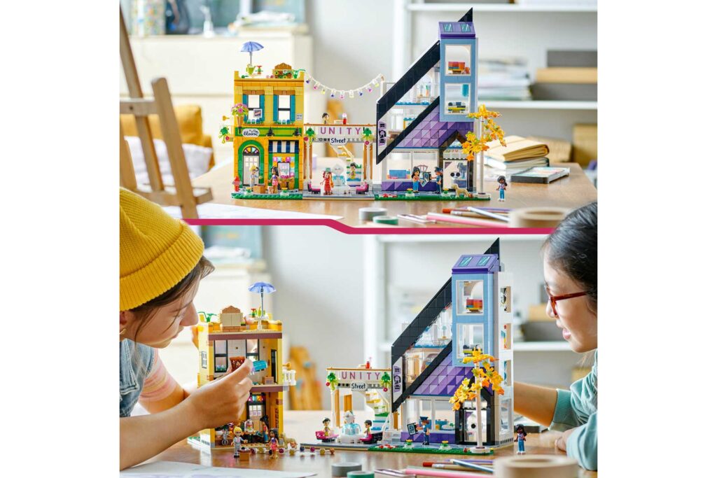 LEGO 41732 Friends Bloemen- en decoratiewinkel in de stad - Afbeelding 11