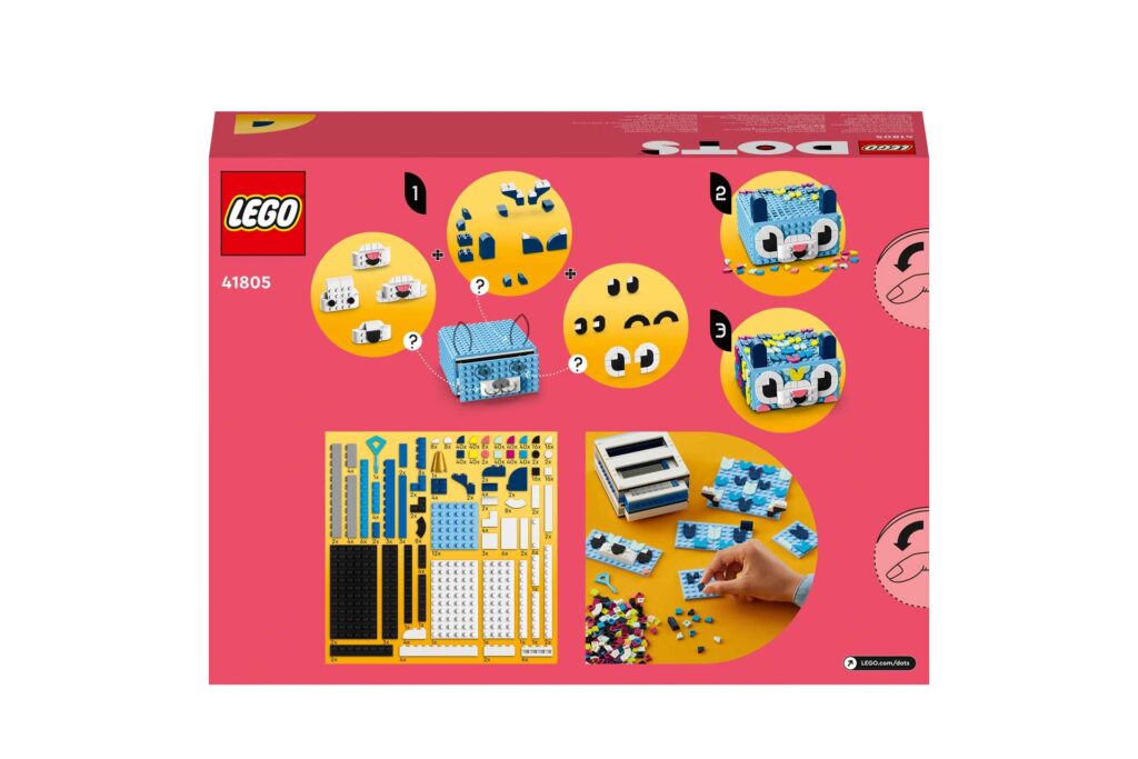 LEGO 41805 DOTS Creatief dierenlaatje - Afbeelding 3