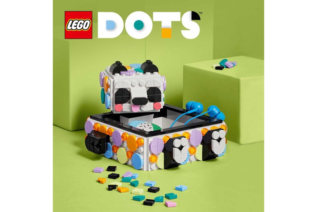 LEGO 41959 Dots Schattig panda bakje - Afbeelding 9
