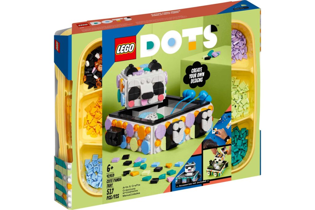 LEGO 41959 Dots Schattig panda bakje