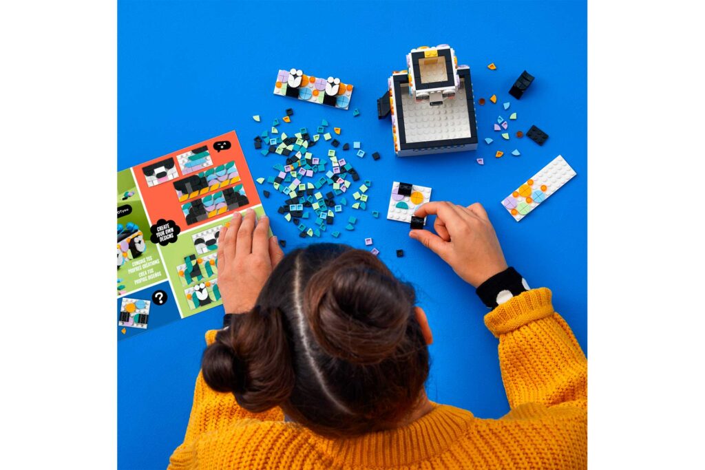 LEGO 41959 Dots Schattig panda bakje - Afbeelding 7