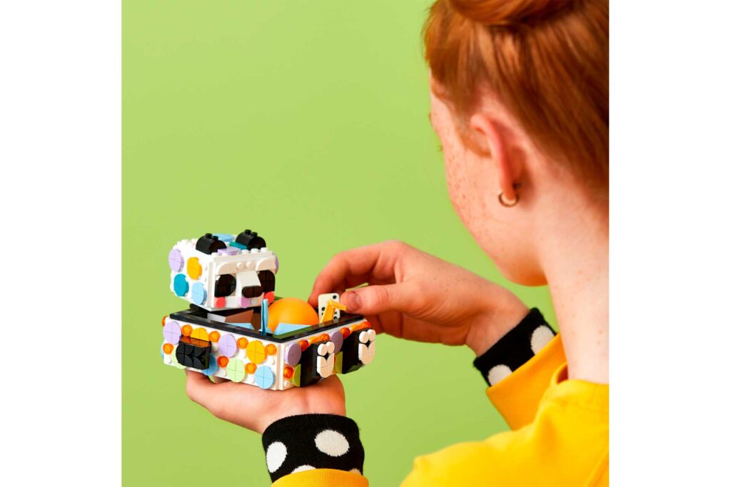 LEGO 41959 Dots Schattig panda bakje - Afbeelding 8