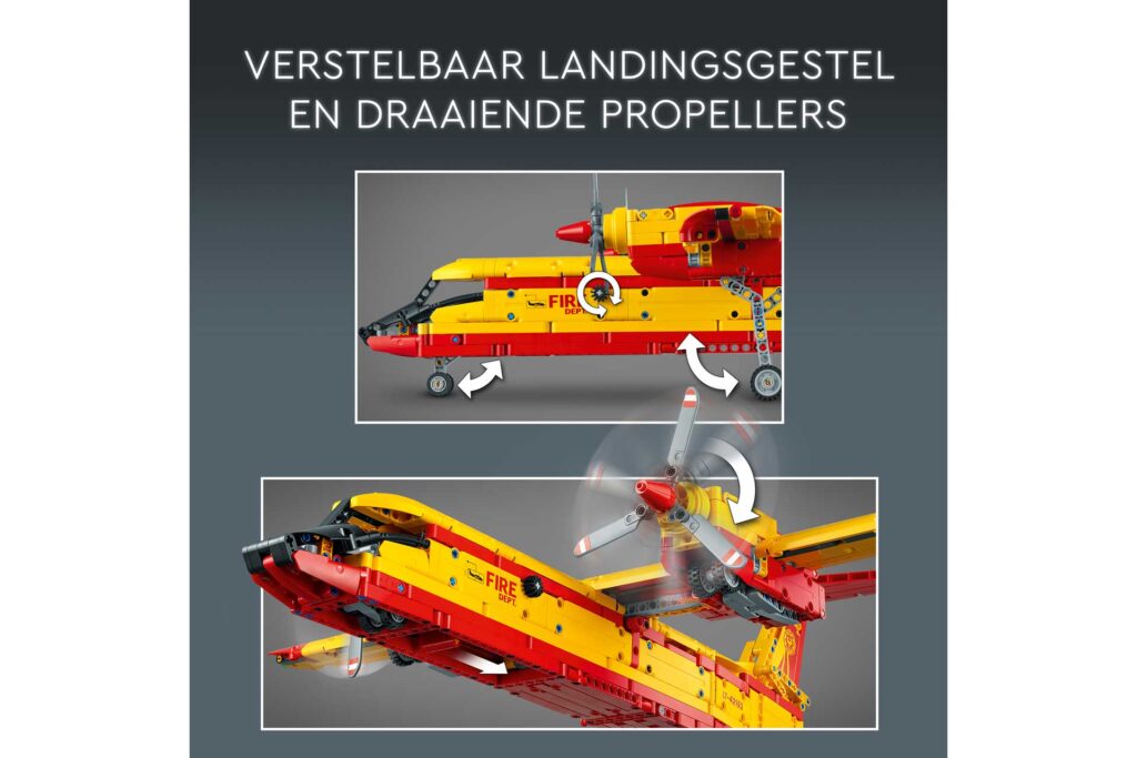 LEGO 42152 Technic Fire Fighter Plane - Afbeelding 4