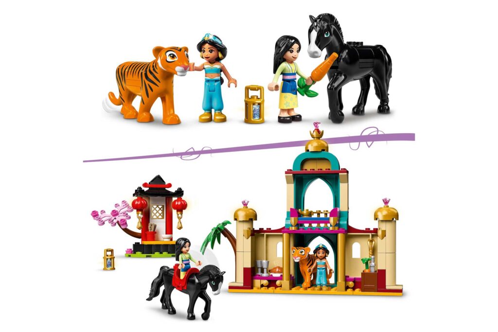 LEGO 43208 Disney Jasmines en Mulans avontuur - Afbeelding 7