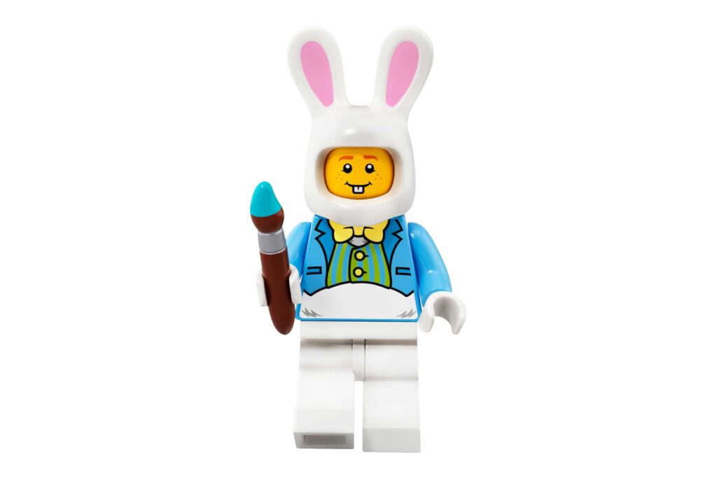 LEGO 5005249 Seasonal Pasen Minifiguur Paashaas met huis - Afbeelding 2