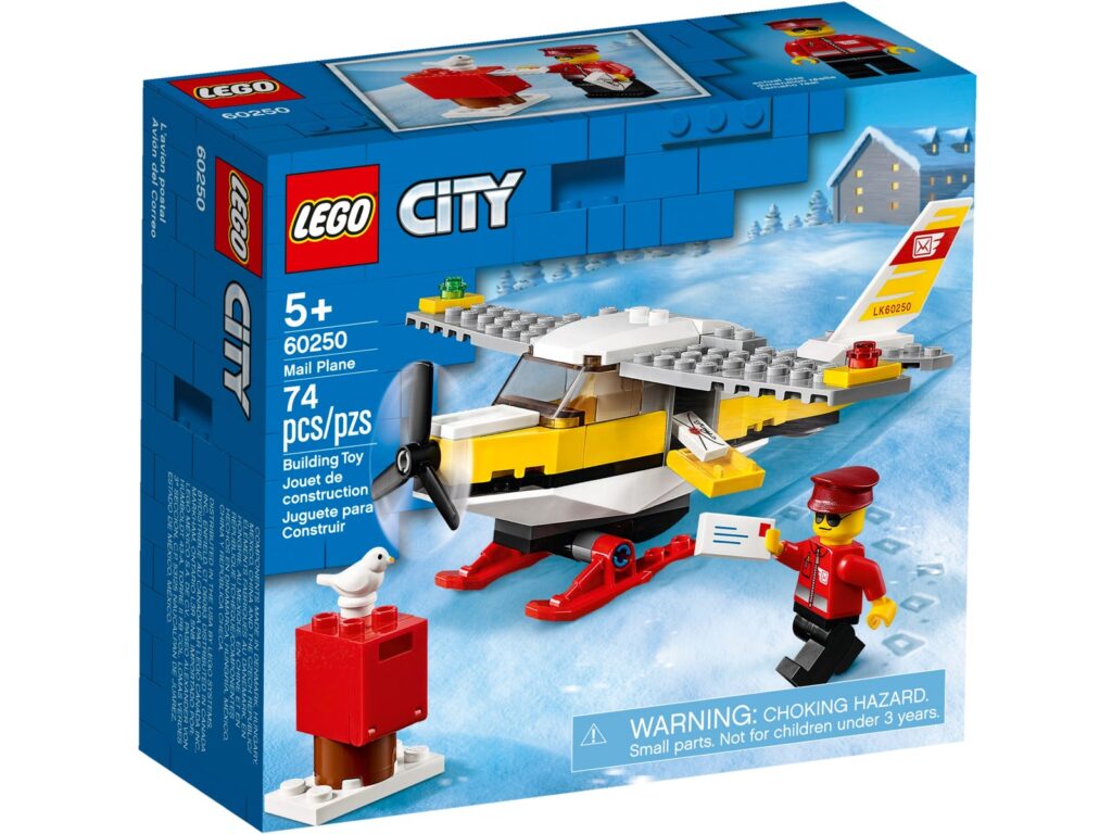 LEGO 60250 - Postvliegtuig