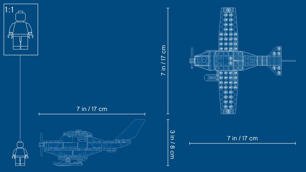 LEGO 60250 - Postvliegtuig - Afbeelding 2