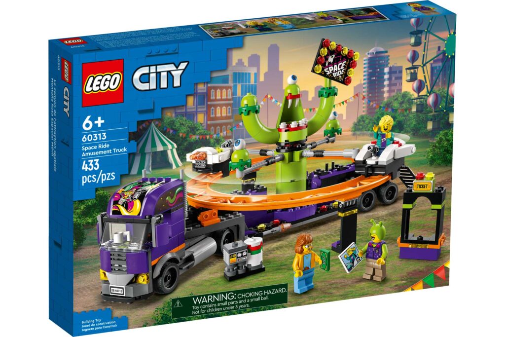 LEGO 60313 City Ruimtereis pretwagen