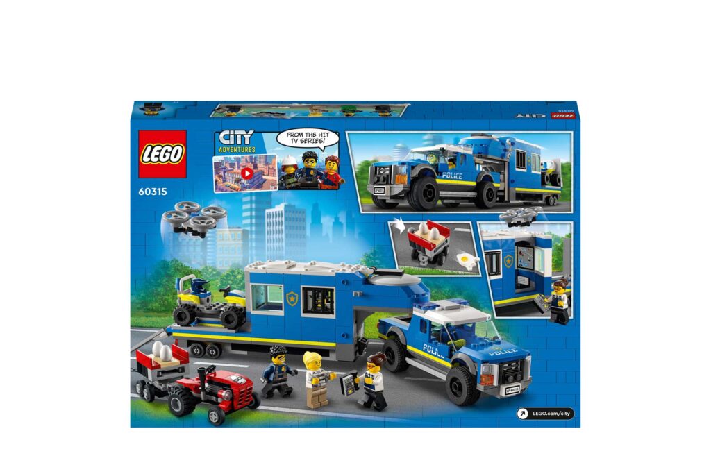 LEGO 60315 City Mobiele commandowagen politie - Afbeelding 3