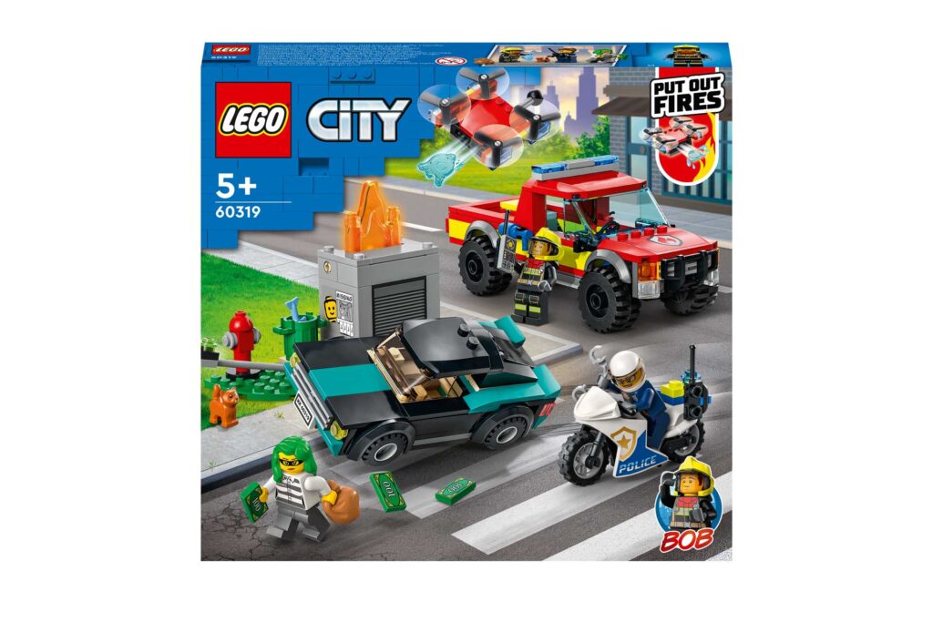 LEGO 60319 City Brandweer & Politie achtervolging - Afbeelding 9