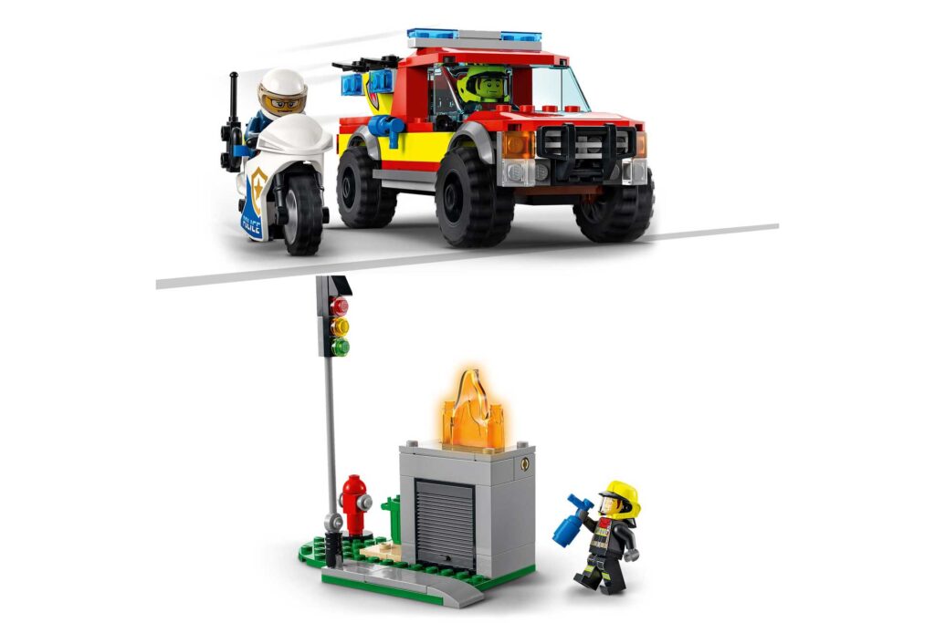 LEGO 60319 City Brandweer & Politie achtervolging - Afbeelding 6
