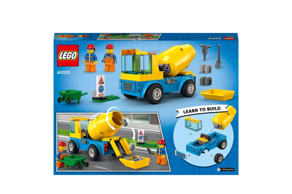 LEGO 60325 City Cementwagen - Afbeelding 3