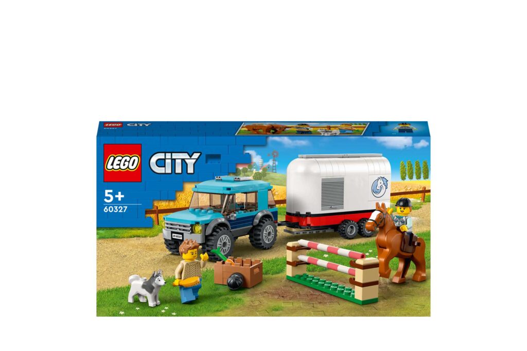 LEGO 60327 City Paardentransportvoertuig - Afbeelding 9