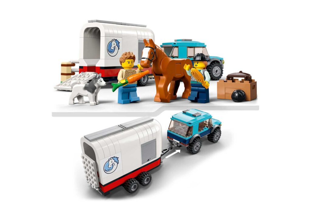 LEGO 60327 City Paardentransportvoertuig - Afbeelding 7