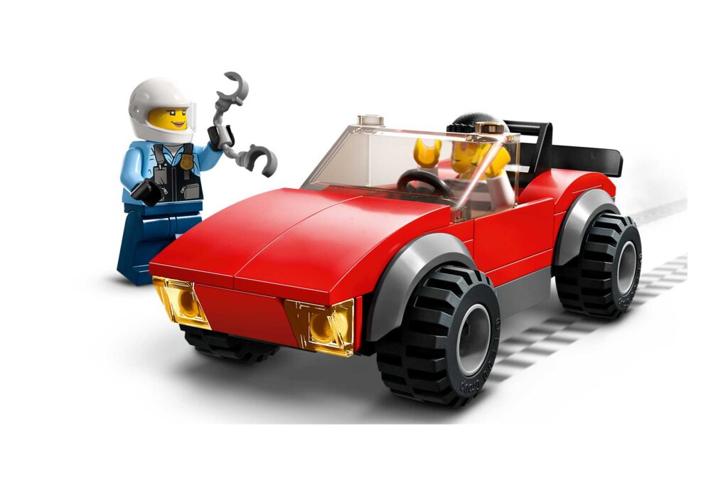 LEGO 60392 City Achtervolging auto op politiemotor - Afbeelding 6