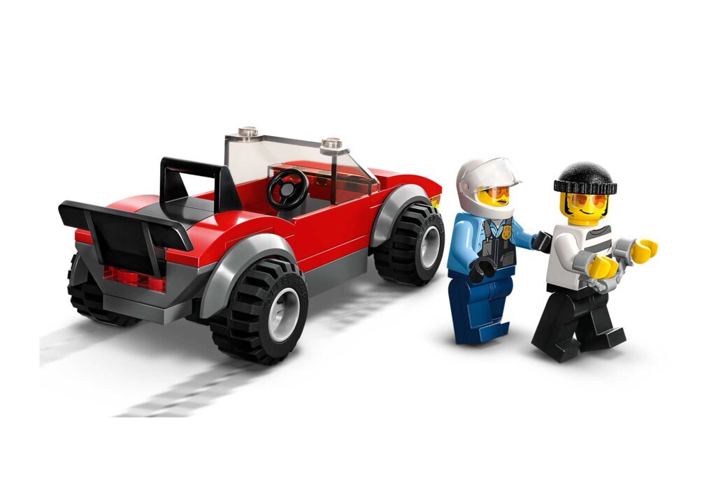 LEGO 60392 City Achtervolging auto op politiemotor - Afbeelding 5