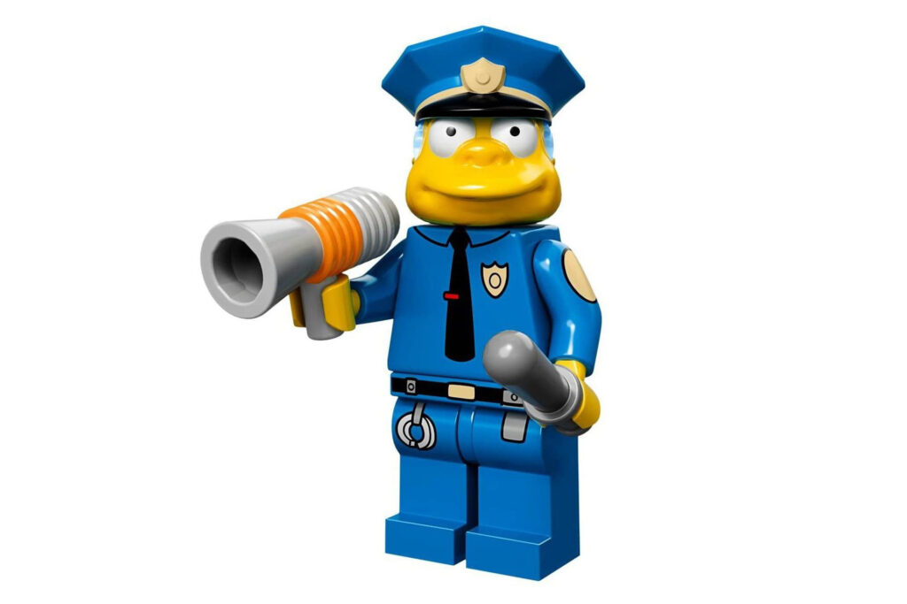 LEGO 71005 Minifiguren De Simpsons Serie - Chief Wiggum