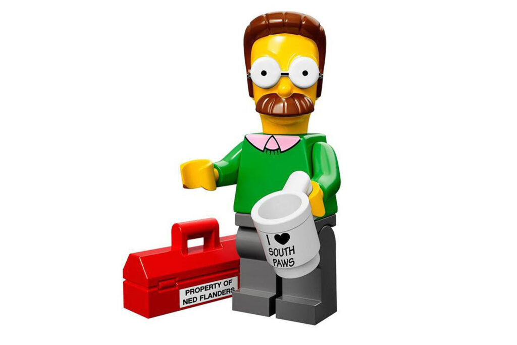 LEGO 71005 Minifiguren De Simpsons Serie - Ned Flanders