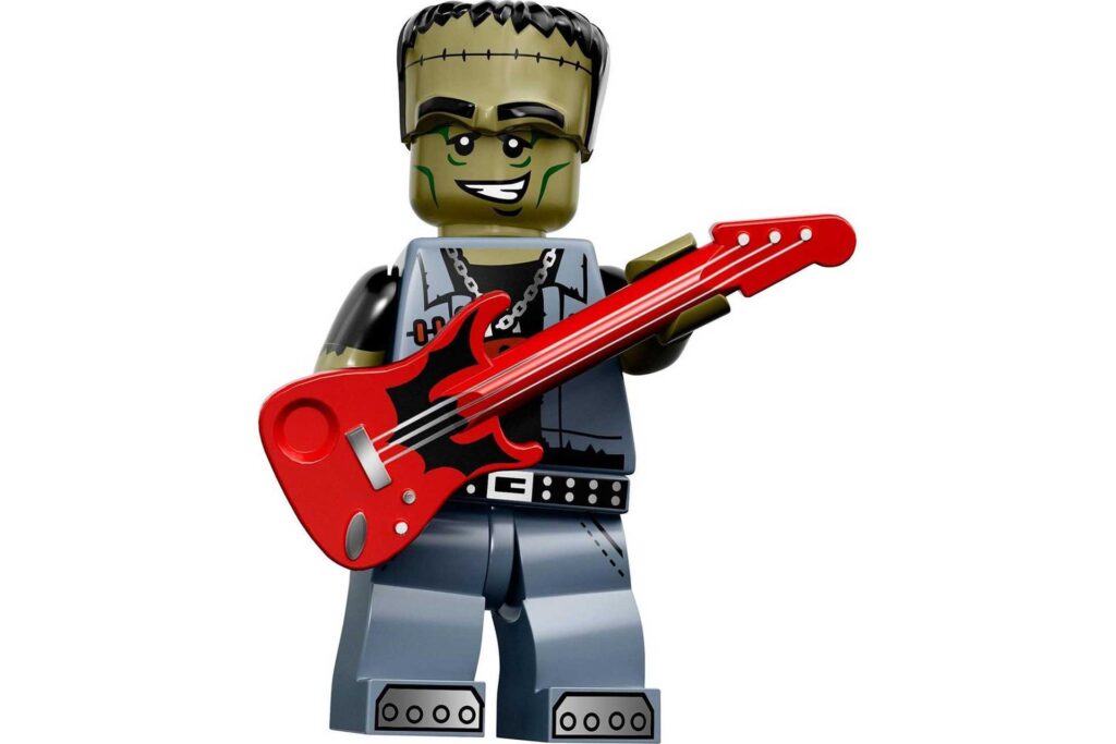 LEGO 71010 Serie 14 minifiguren Monsters - Monster Rocker Frankenstein