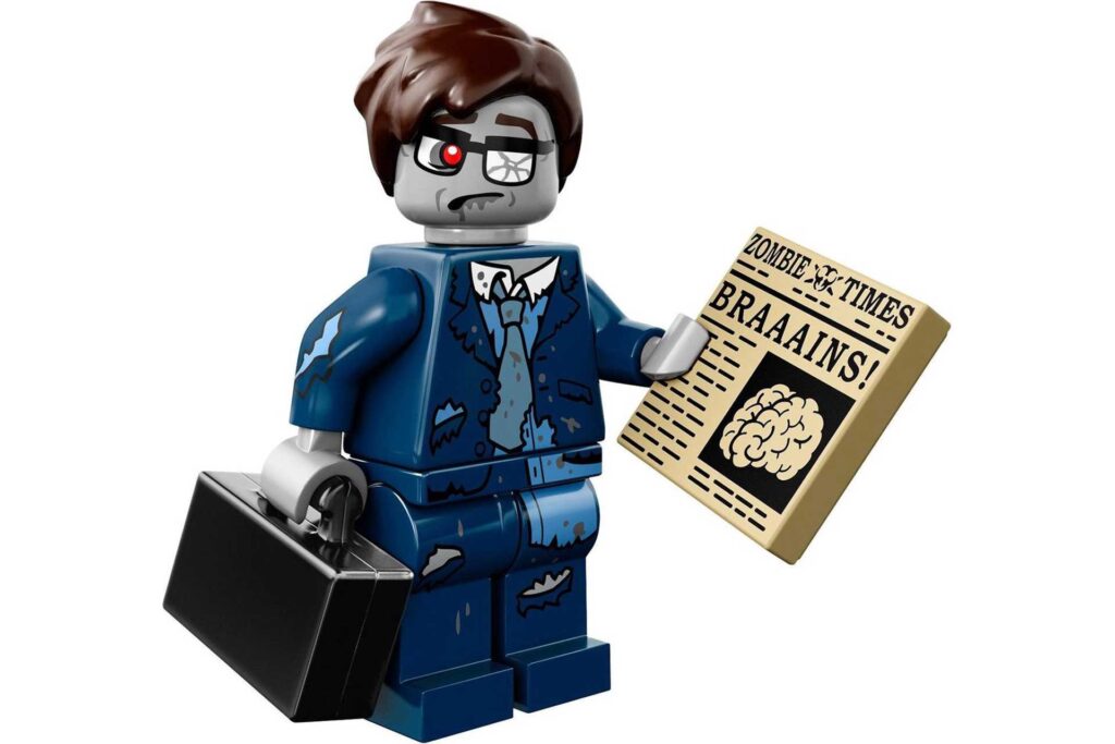 LEGO 71010 Serie 14 minifiguren Monsters - Zombie Businessman