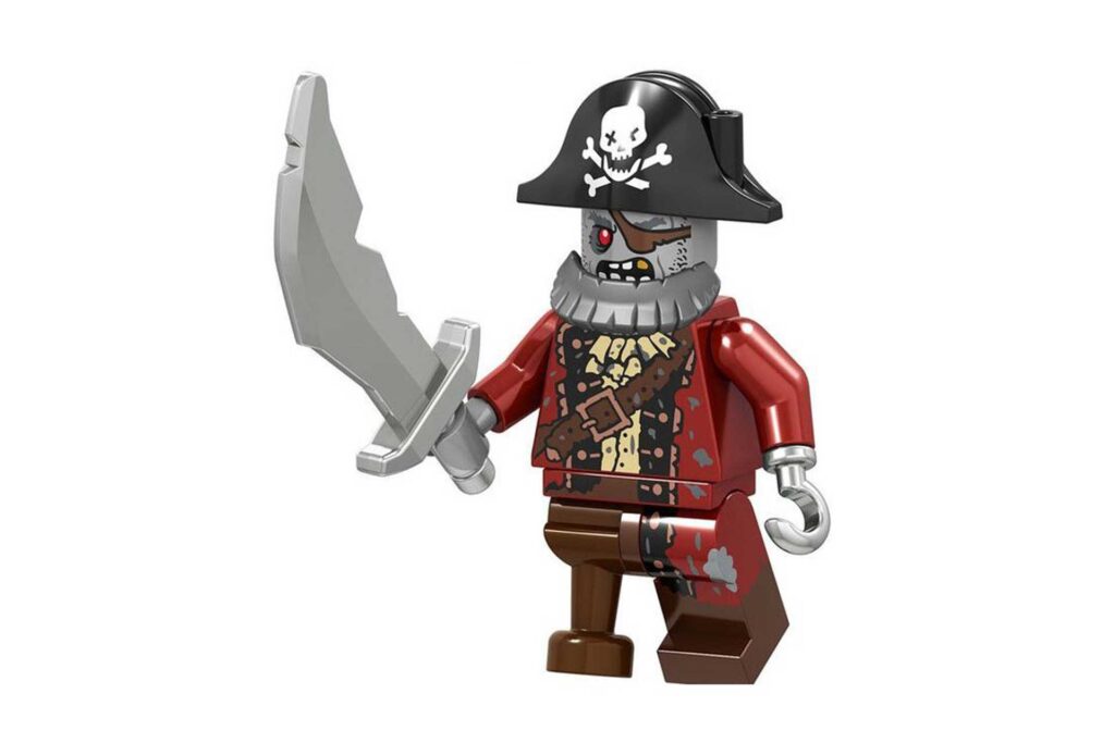 LEGO 71010 Serie 14 minifiguren Monsters - Zombie Pirate